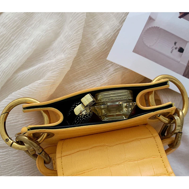 Модные мини сумки на плечо для женщин дизайнерские брендовые цепочке роскошная