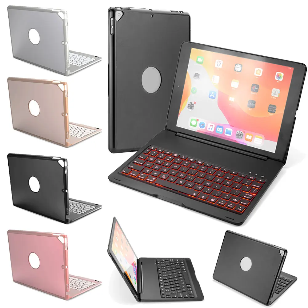 Чехол с клавиатурой для iPad 7 10 2 2019 A2197 A2198 A2200 алюминиевый сплав + пластиковая