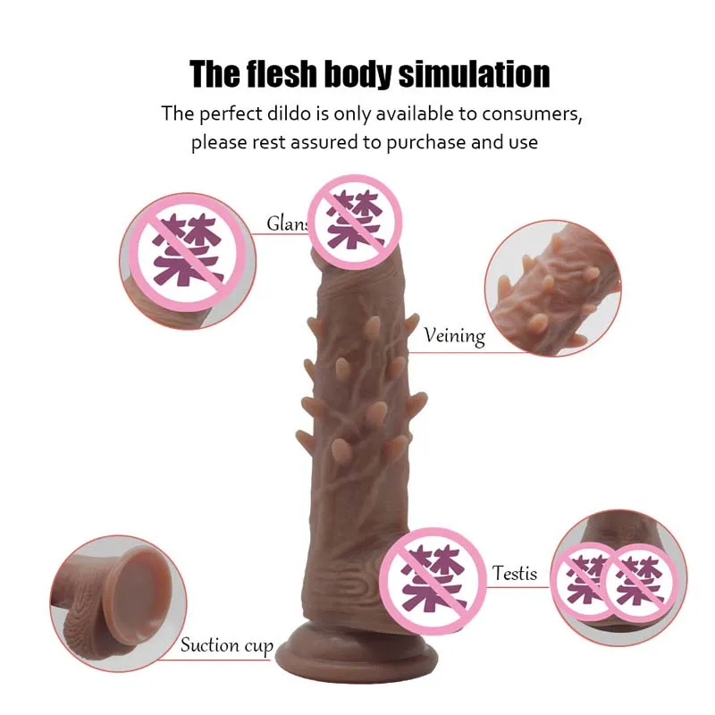 Огромный фаллоимитатор реалистичный женские фаллоимитаторы с присоской