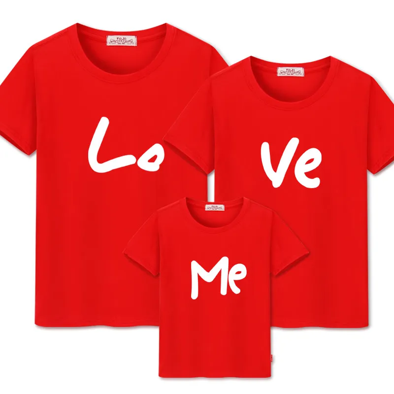 red Семейные комплекты; футболки «Мама и я»; daddys; Одежда для девочек; семейная футболка для Отца и Сына; одинаковые комплекты - Цвет: red