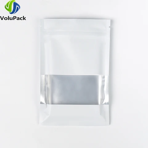 Для вторичной переработки Запах стойкий Пластик мешки для упаковки Соль для ванны Ziplock мешки эко Алюминий Фольга Mylar мешки для хранения с прозрачным окном