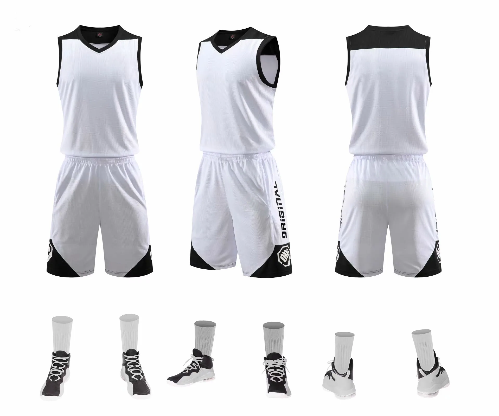 

Баскетбольная Униформа, костюм для тренировок взрослых и детей, может быть напечатан