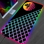 RGB коврик для мыши, игровая консоль Playstation Ps4, светодиодный ковер для ПК, геймеров, компьютерные игровые аксессуары, клавиатура, Настольный коврик, коврик для мыши