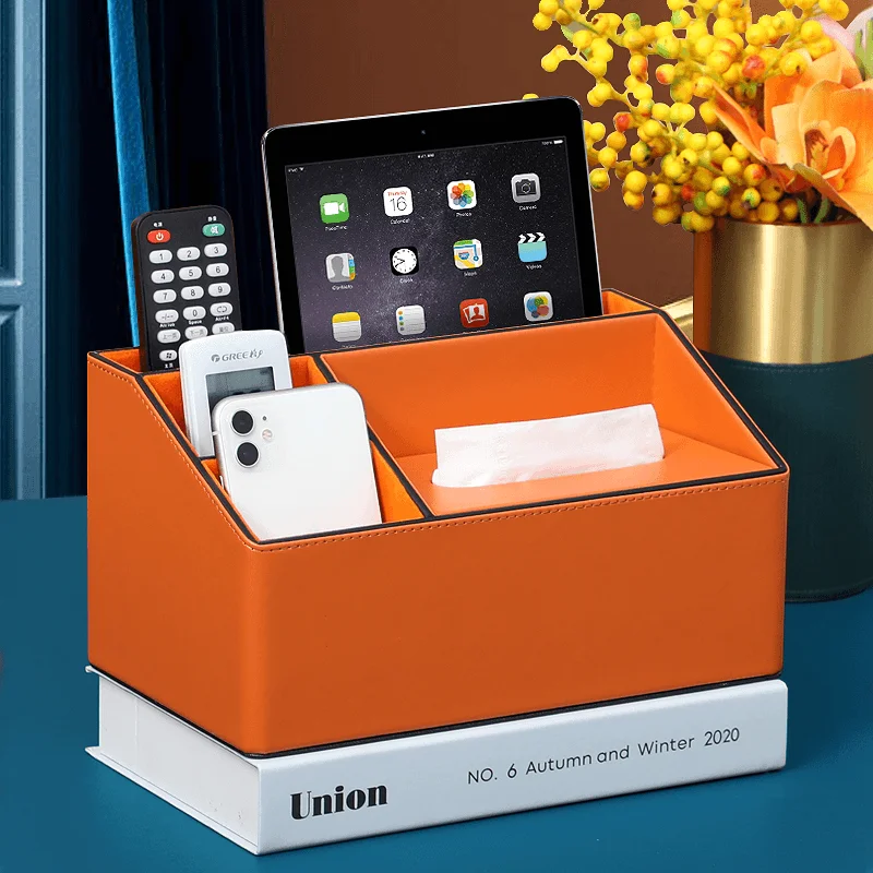 

Container Tissue Box Cover Black Creative Leather Tissue Box Vintage Dispenser Servilletas De Papel Travel Storage Box EA60ZJ