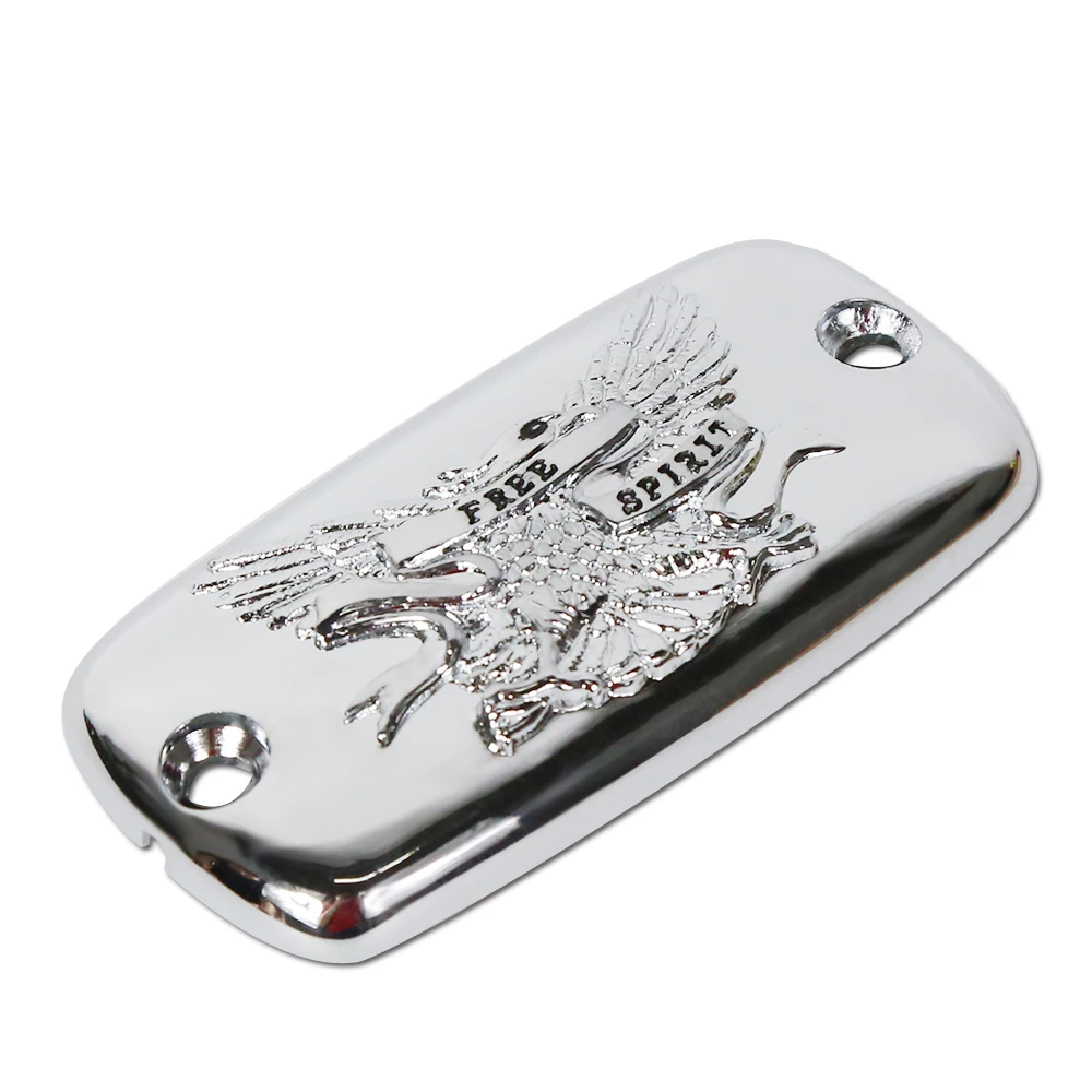 Новая Хромированная Крышка Резервуара тормозной жидкости для Honda Valkyrie Goldwing 1500 1800