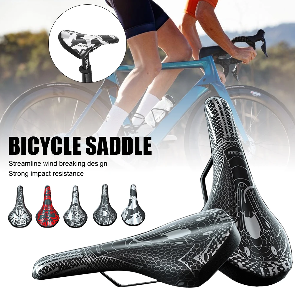

Bicycle Saddle Breathable Shockproof Bicycle Seat Cushion Saddle Bike Seat Cover for Men Women Cycling Equipment