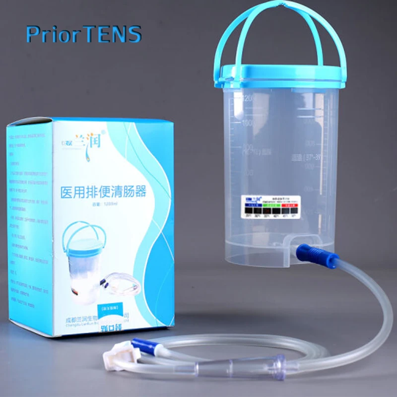 Household Enema Bowel Barrel Enema Bag Device Hydrotherapy Device Hygiene Products Cleaning Kit