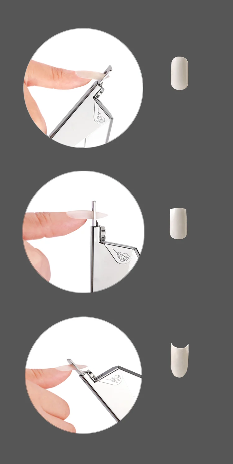 Stainless Steel Nail Clipper Cutting Machine Professional Nail Trimmer Straight-Line Pattern YZJ-1
