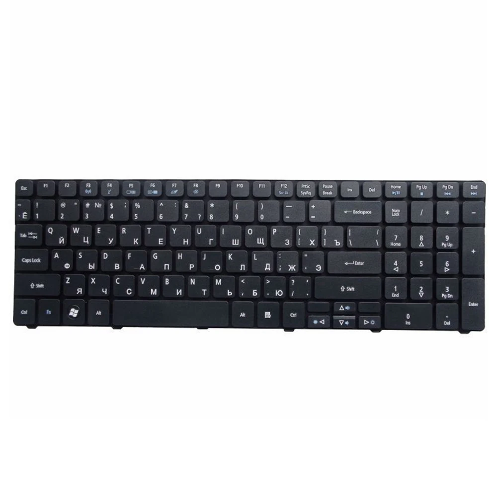 Новая русская клавиатура для ноутбука acer Aspire 5810T 5738 5749 5552 5738ZG 5750G 7750G 5740G Black RU