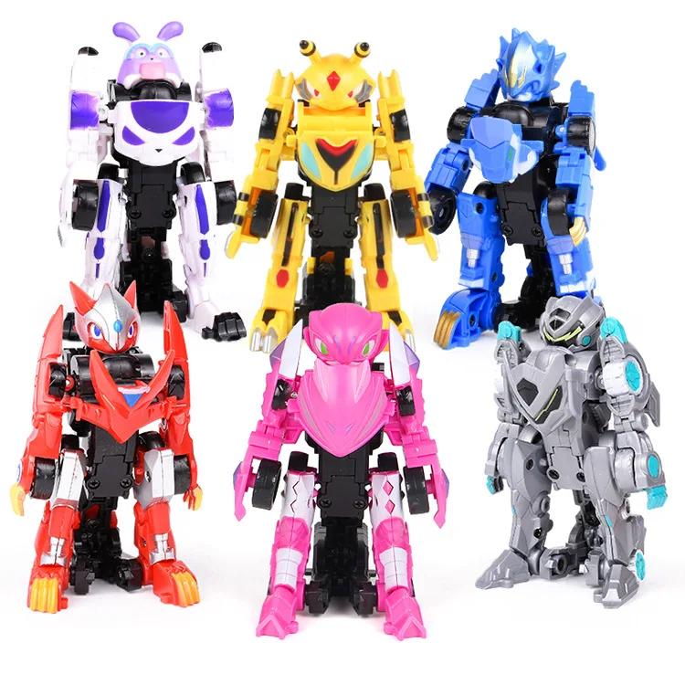 

Monkart StormCarts Transformation Robot Moncha Car MEGA MEECARDS COMBO Bitroid Zero Draka Leo Megaroid Toy no color box F3