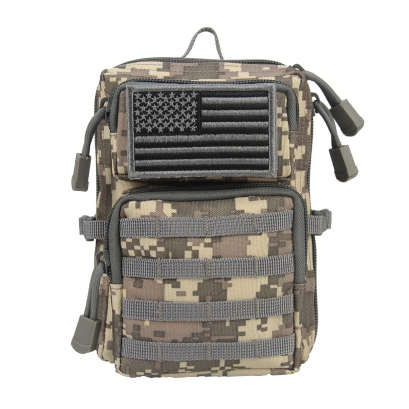 Рюкзак для походов с системой MOLLE военная тактическая поясная сумка спортивная