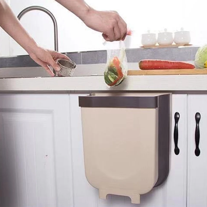 Настенный складной контейнер для мусора на сиденье автомобиля 8 л | Автомобили и