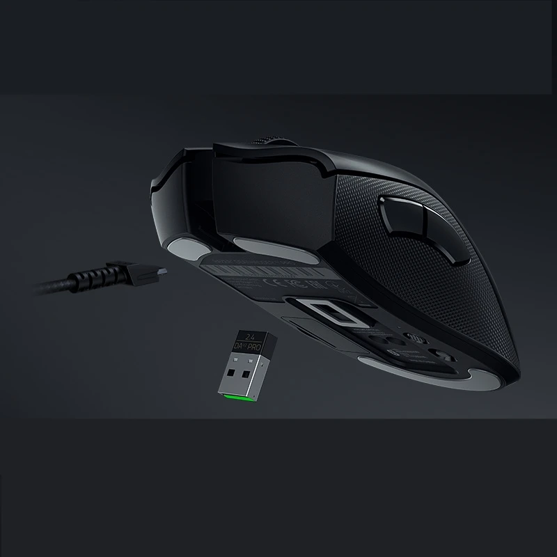 

Razer DeathAdder V2 Pro Wireless Bluetooth Gaming Mouse HyperSpeed Wireless Mice with best-in-class ergonomics