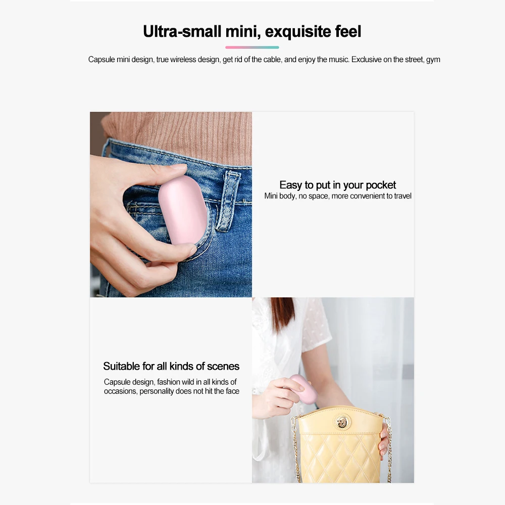 TW60 беспроводные наушники Buletooth 5 0 гарнитура с сенсорным управлением объемные