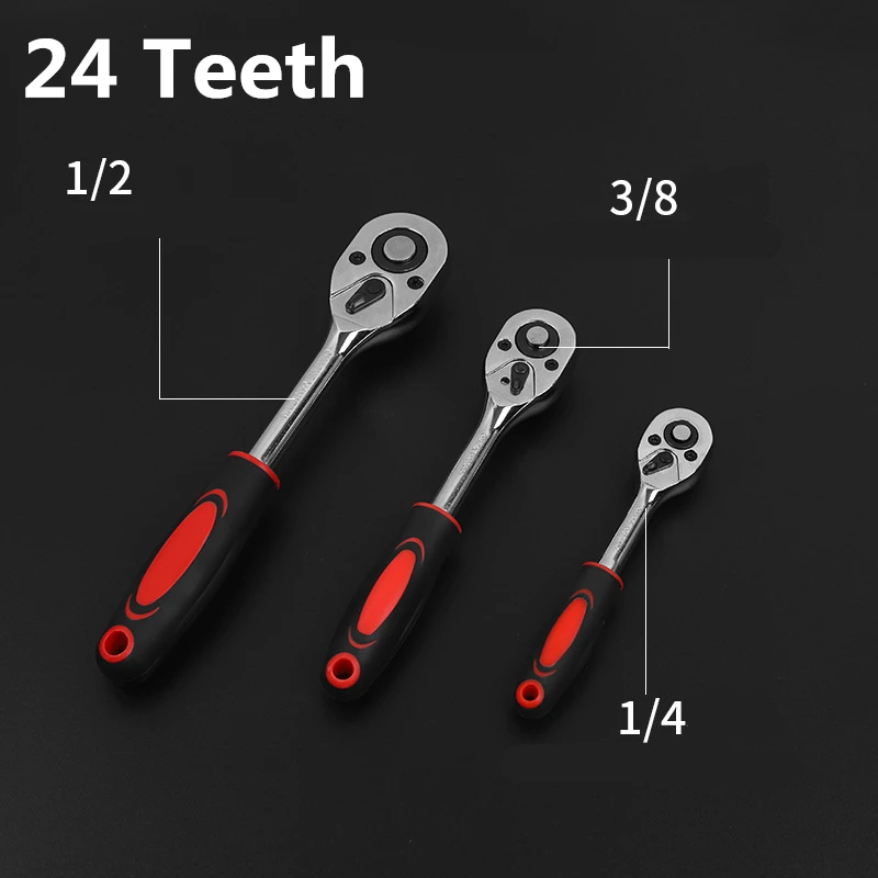 Автомобильный инструмент 72 зубчатый рычажный ключ храпового механизма Cr V гибкий