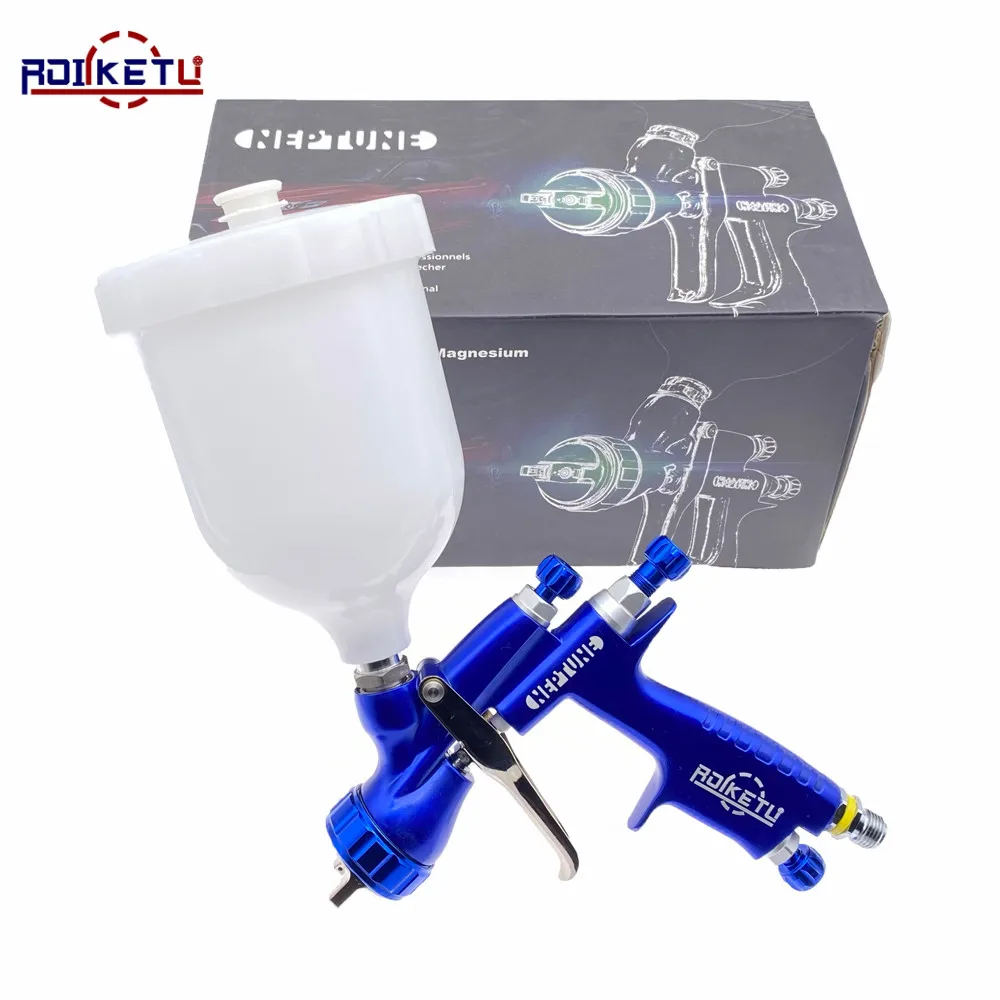 ROLKETU Automobile spray gun Water based paint spray gun light magnesium aluminum perfect atomization sprayer