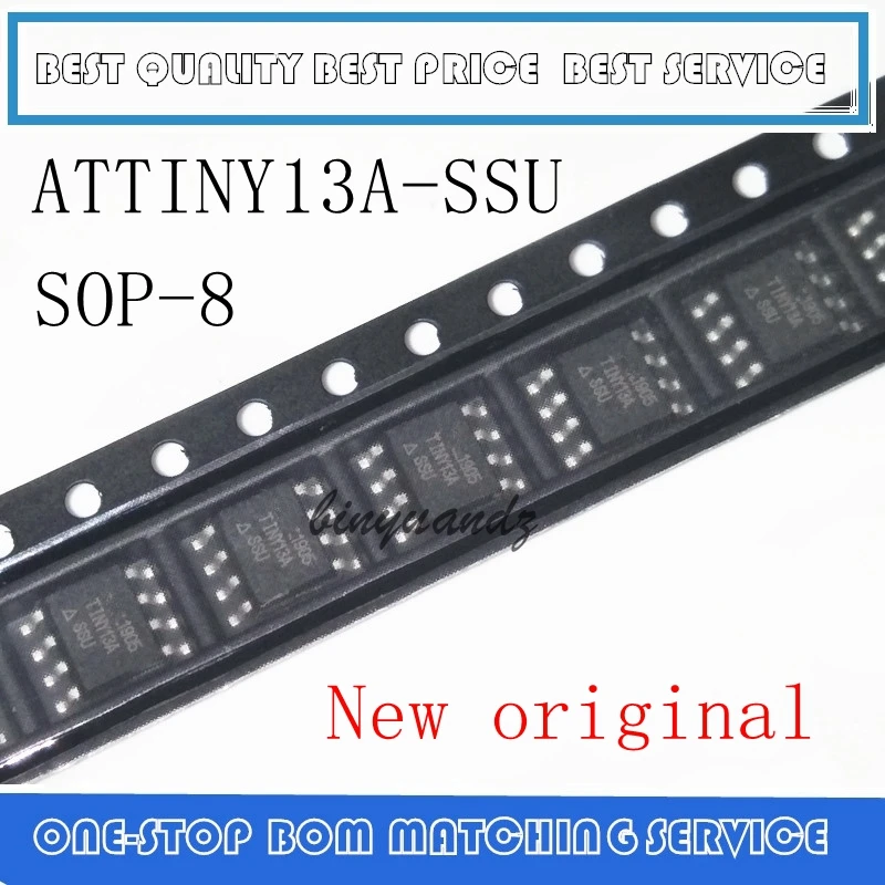 

30PCS~100PCSATTINY13A ATTINY13A-SSU SOP-8 New original