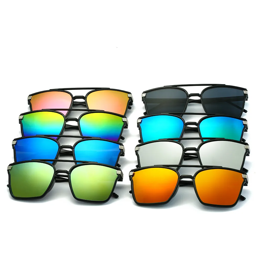SHARK SAIL Brand Design Sunglasses Men Driver Shades Male Vintage Sun Glasses For Spuare Mirror Summer UV400 Oculos | Аксессуары для