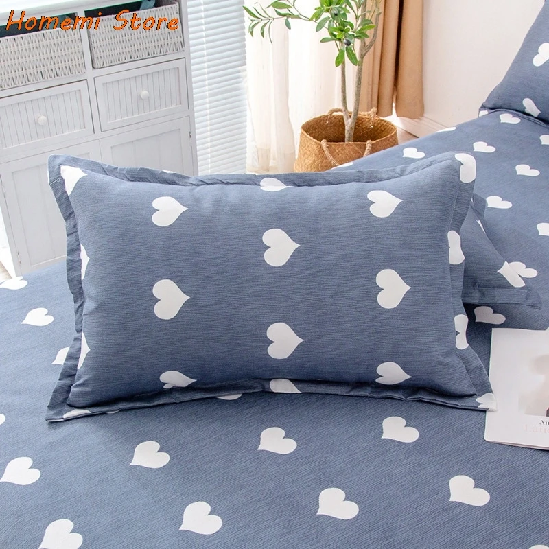 

Pillow Case Pure Soft Skin-Friendly Pillowcase Adult Student Pillowcase Bedding Pillowcase 1 Pair 48x74cm