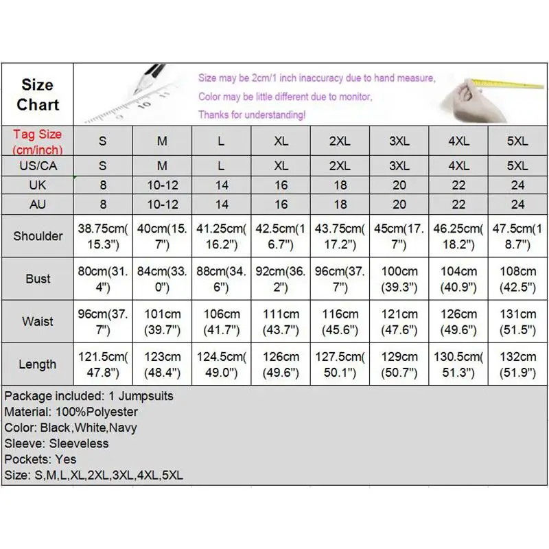 

VONDA Women Rompers Sexy Sleeveless Casual Solid Pants Suspenders Bohemian Party Overalls Femme Pantalones Plus Size Playsuits