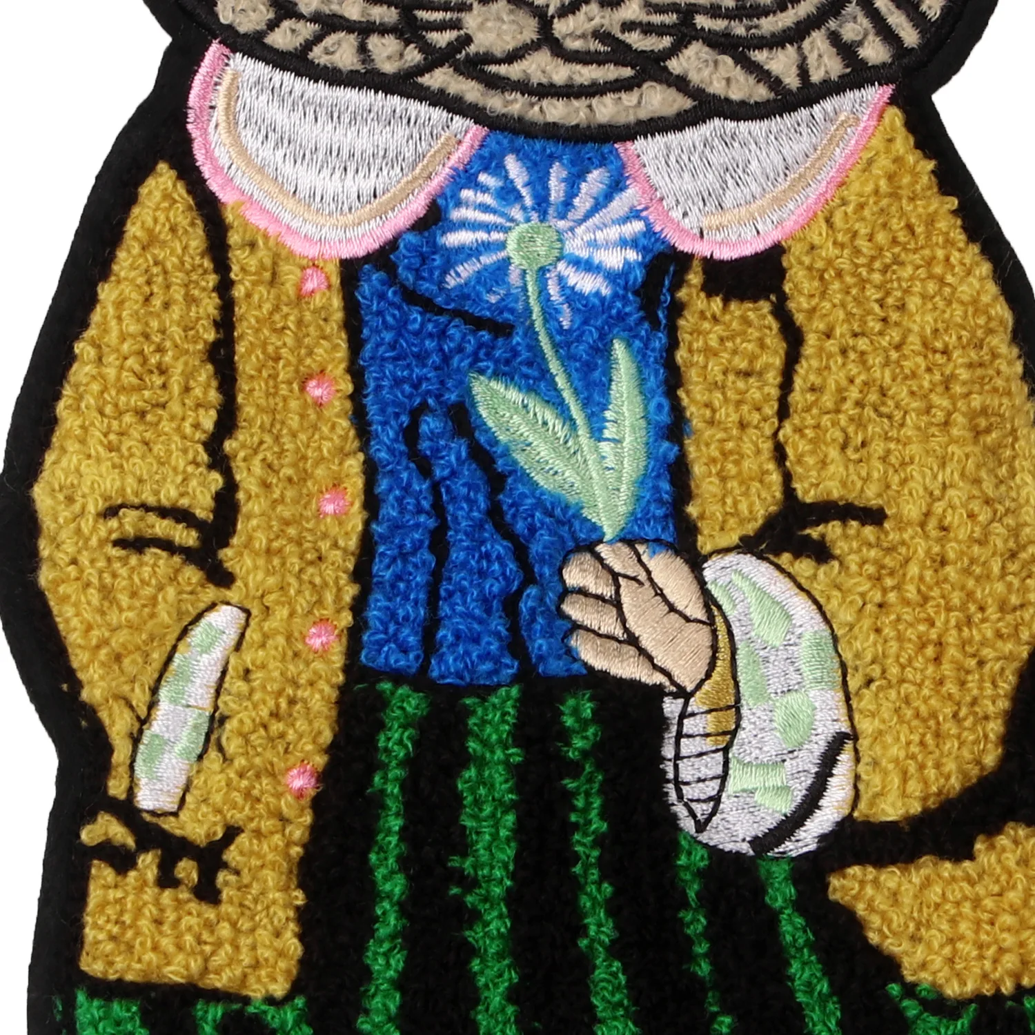 Нашивки GUGUTREE с вышивкой больших кошек нашивки животными значки аппликация для