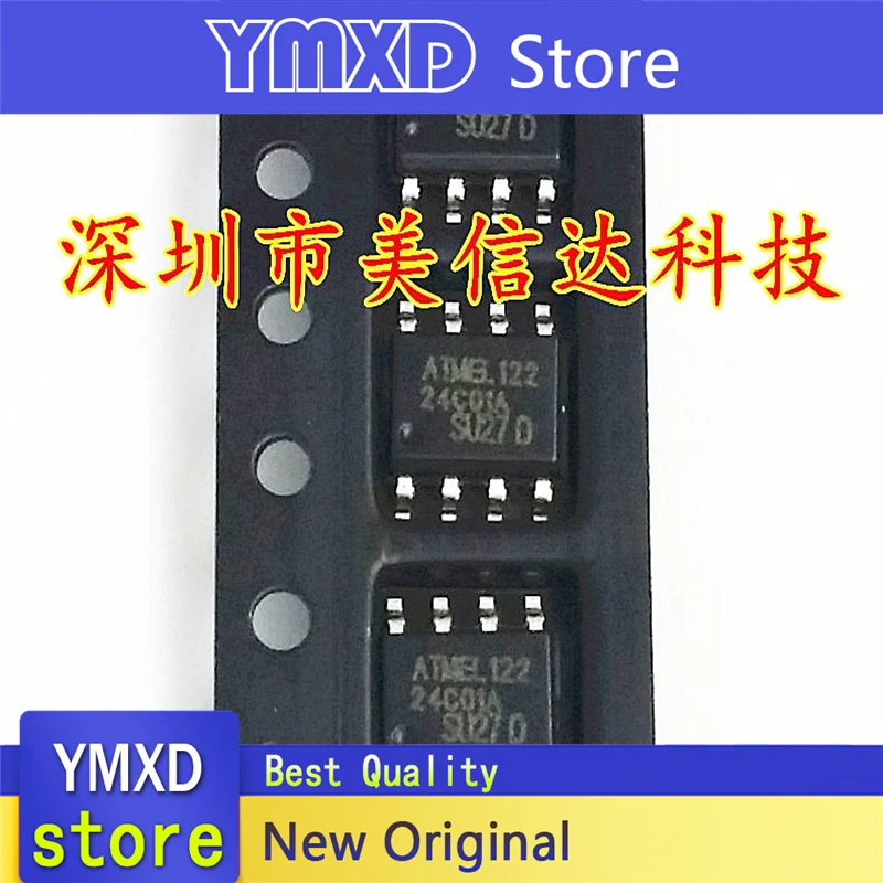 10pcs/lot New Original 24C01A AT24C01A memory SOP-8. In Stock
