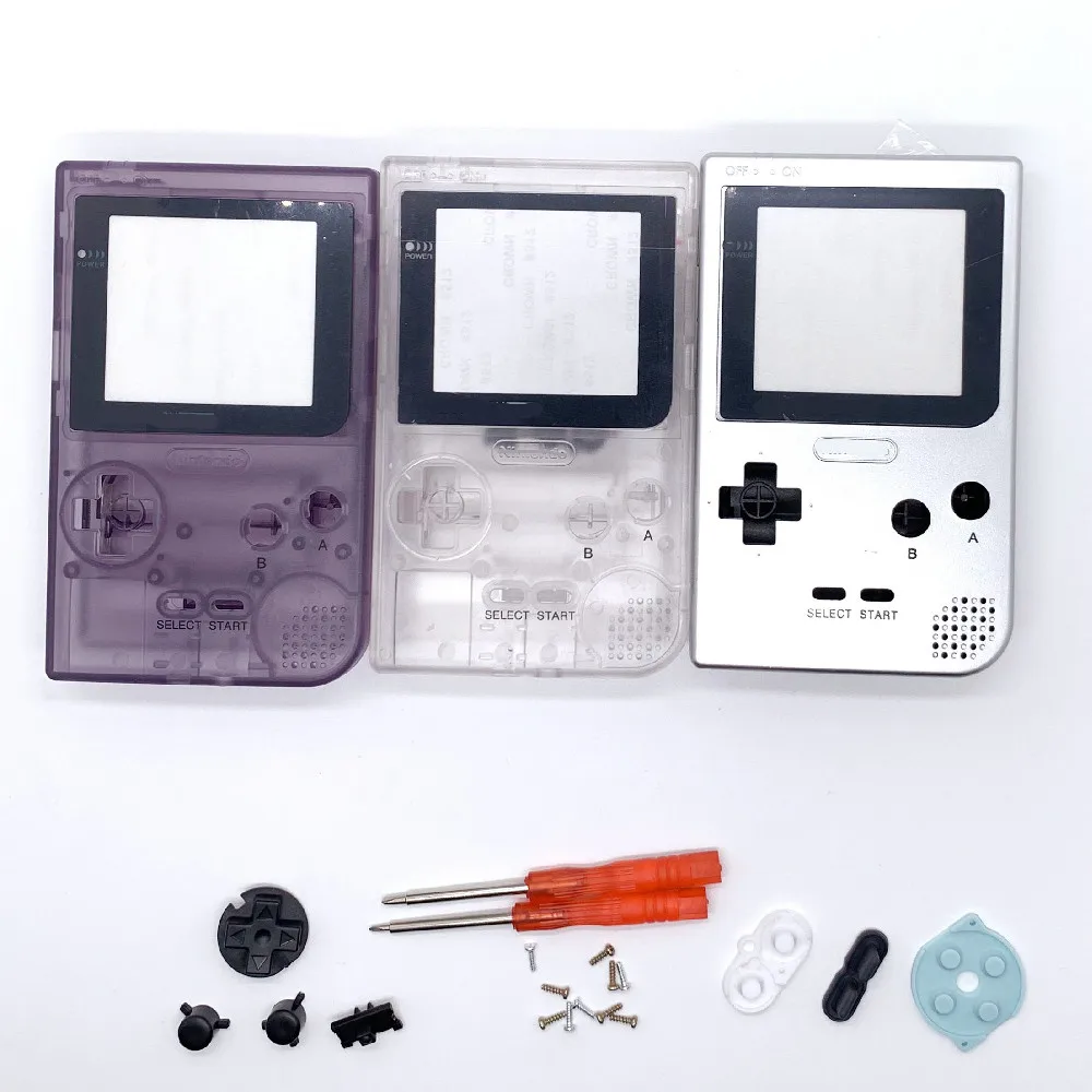 Хит полный чехол корпус замена для Gameboy Карманная игровая консоль GBP серый с