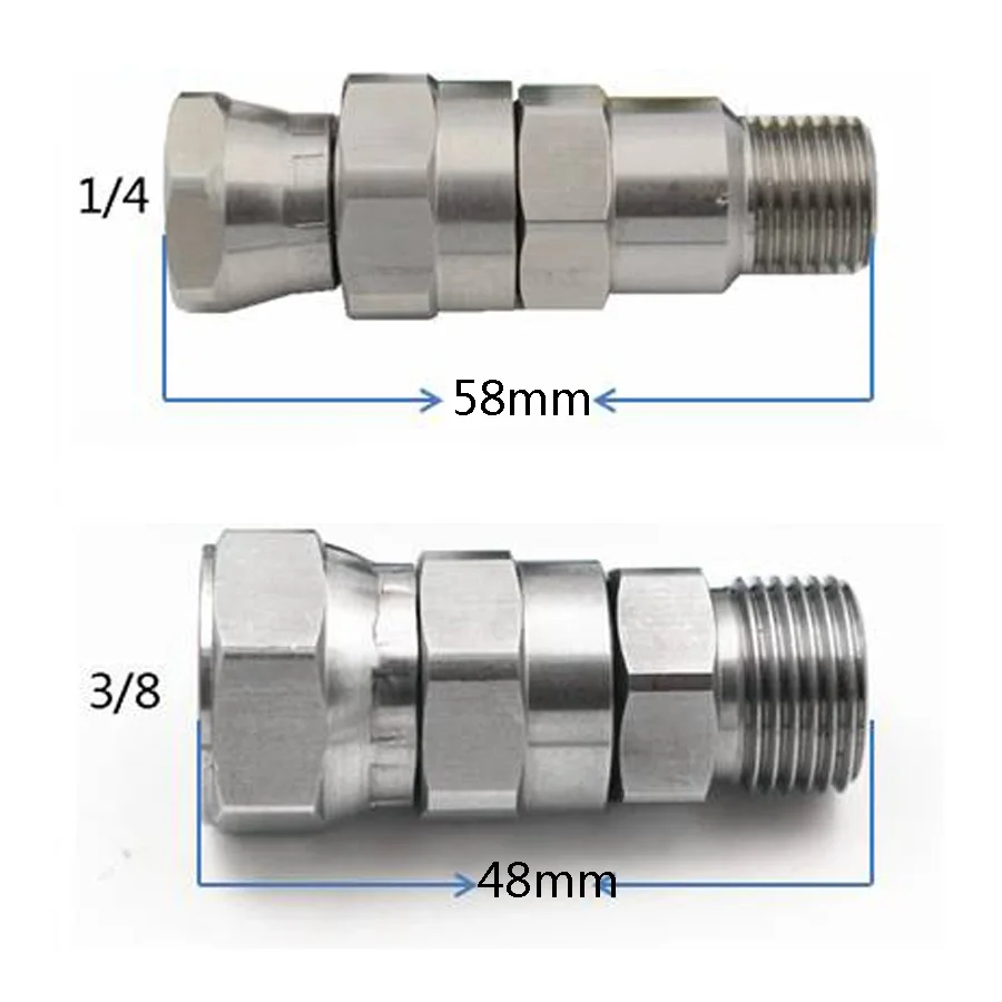 Передний фильтр краски SPMEKE для пистолета-распылителя муфта труб из нержавеющей