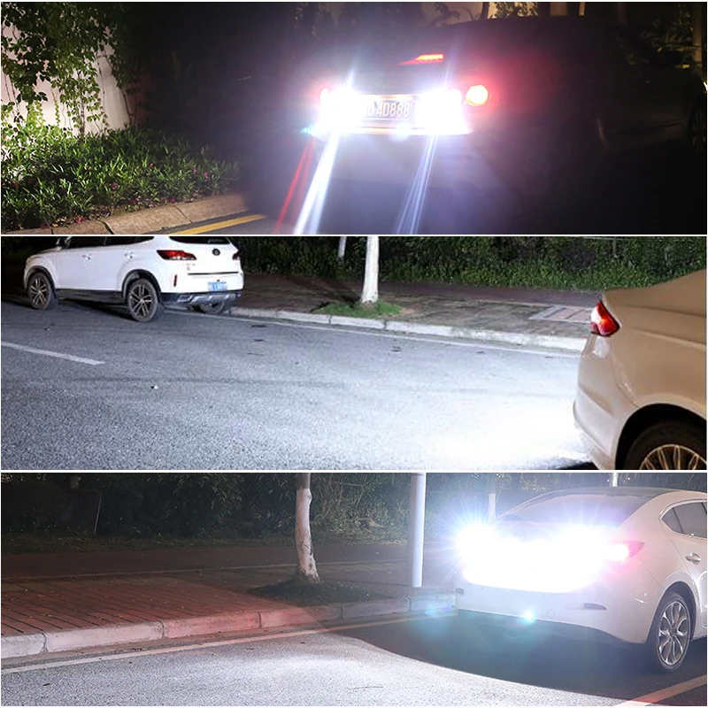 Супер яркая мощная светодиодсветодиодный лампа T15 W16W 921 SMD 2835 Canbus без ошибок для