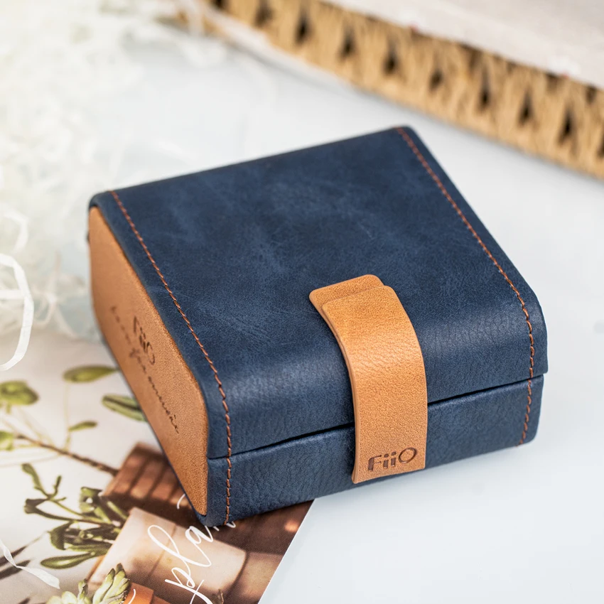 Fiio HB5 Portable Headphone Carrying Case Leather Storage bag for FIIO FH7 FD5 FA9 FH5 FH3 FH1S Earphone | Электроника