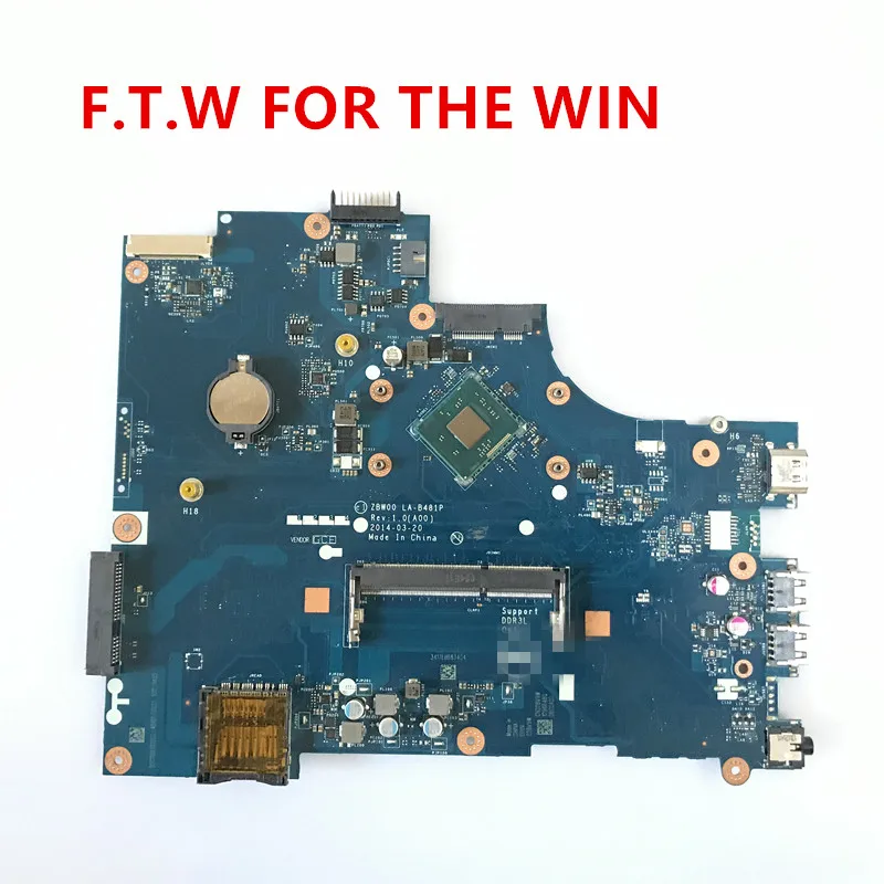 CN 0Y3PXH ZBW00 SR1W4 материнская плата для ноутбука Dell inspiron 15 3531 N2830 MAINBOARDOnboard DDR3 LA