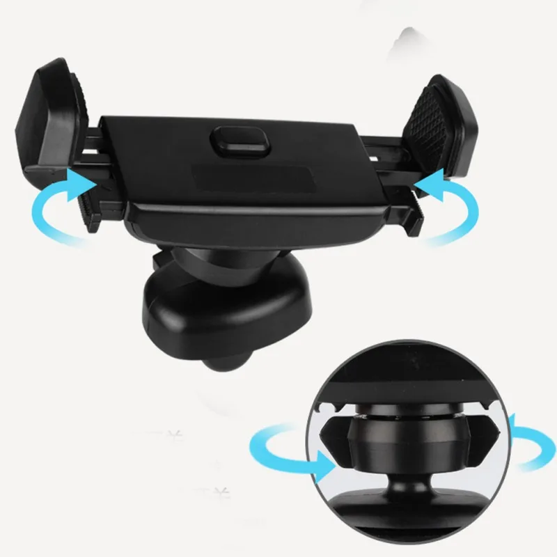 Автомобильный держатель для телефона в автомобиле Gravity Air Vent клип крепление без