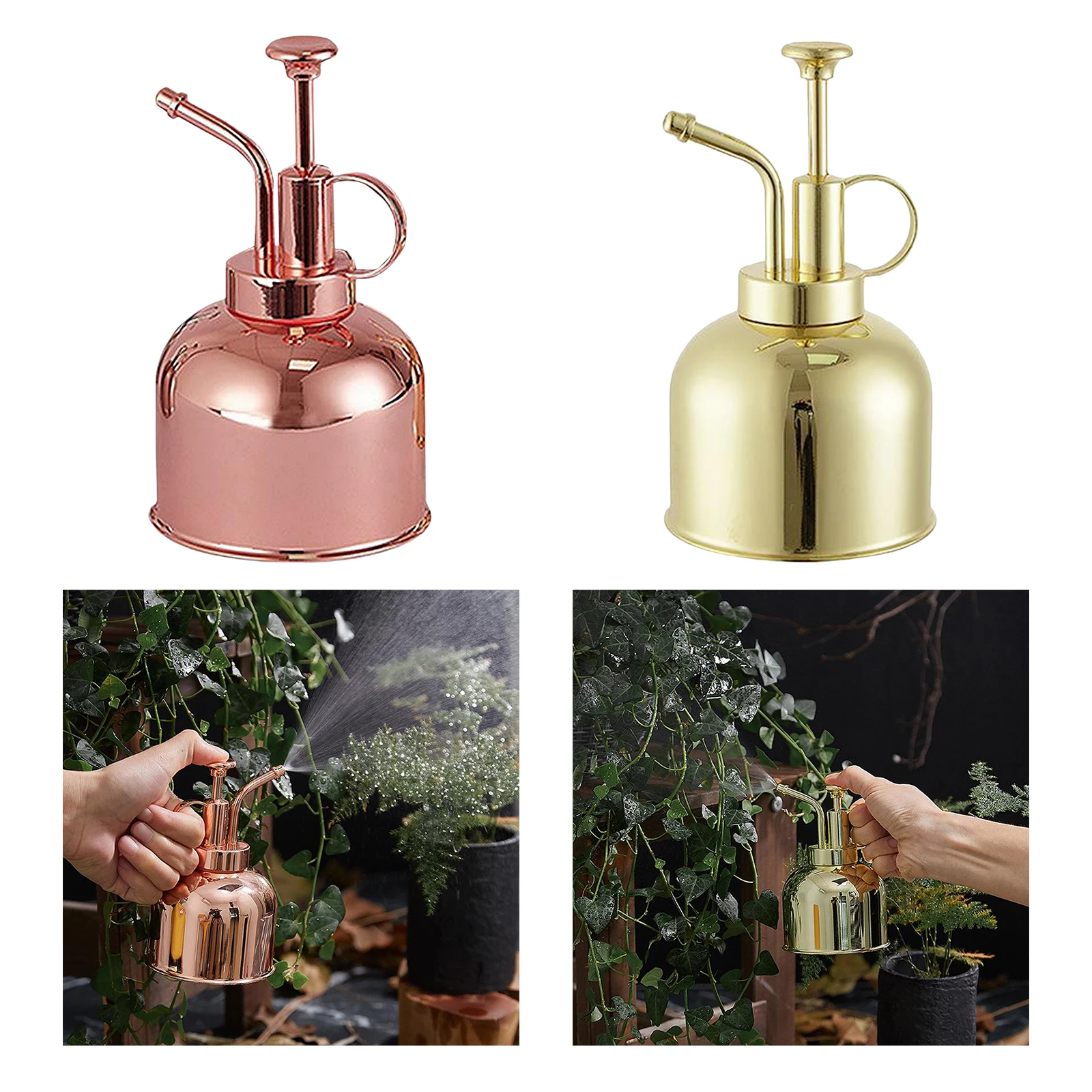 300ML Small Watering Can Plant Pot Spray Bottle Retro Style Gardening Tools for Water Plants Flowers | Дом и сад