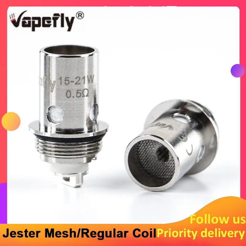 5 шт. электронная сигарета Vapefly Jester катушка 1 2 Ом Обычная катушка/0 сетчатая для
