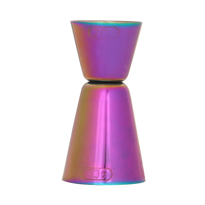 Градиентный цветной шейкер из нержавеющей стали миксер для напитков бармен