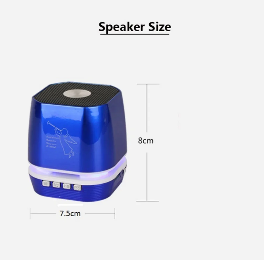 2019 Мини Bluetooth Портативный мультяшный уличный музыкальный плеер Stero Lound s Поддержка