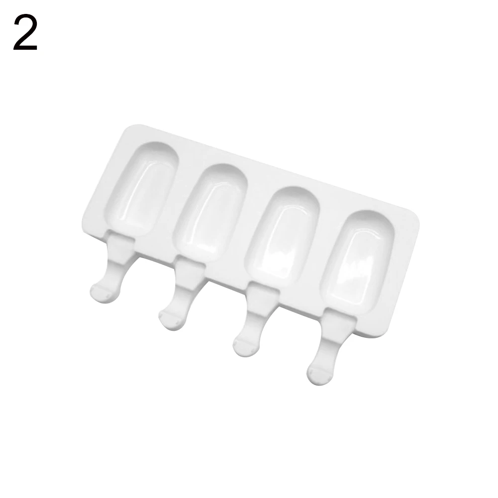 Силиконовая форма для мороженого с 4 ячейками формы сделай сам приготовления