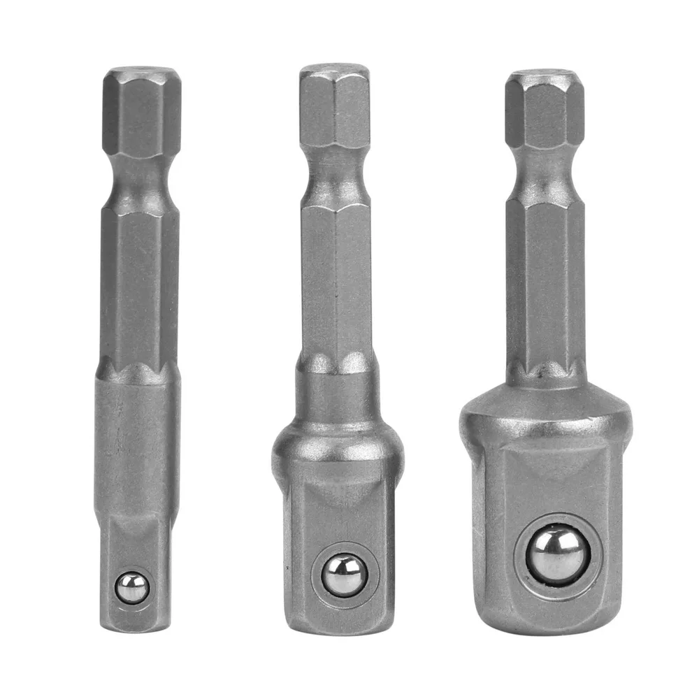 

Sleeve Connecting Rod 1/4 Hexagonal Shank Square Head Socket Electric Screwdriver Electric Screwdriver Extension Bar
