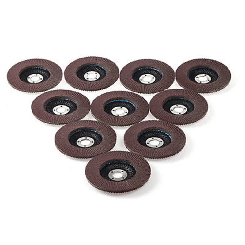 10 шт. аксессуары шлифование наждачной бумагой лоскут шлифовальный диск набор
