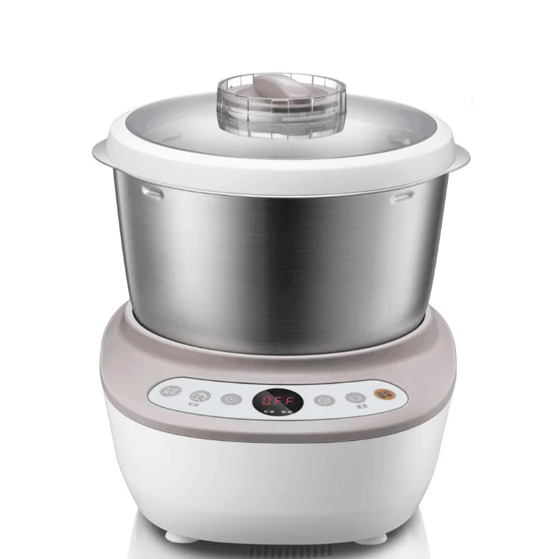 

Household Stand Mixer Dough Kneading Machine Dough Mixing Machine Intelligent Timing Stainless Steel Food Mixing Machine