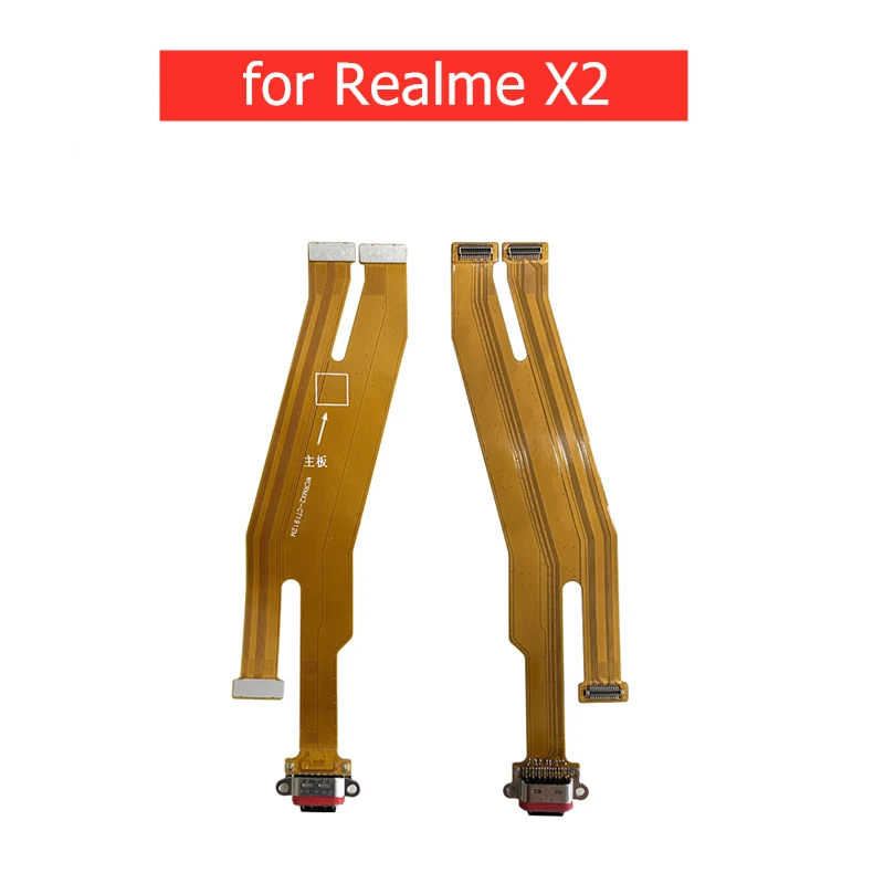 Для Realme X2 USB зарядное устройство разъем гибкий кабель зарядка док станция PCB для