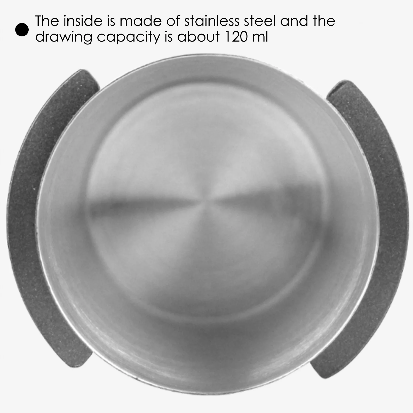 

58mm Stainless Steel Coffee Dosing Cup Coffee Sniffing Mug Powder Feeder Part For Espresso Machine Coffee Powder Receiving Cup