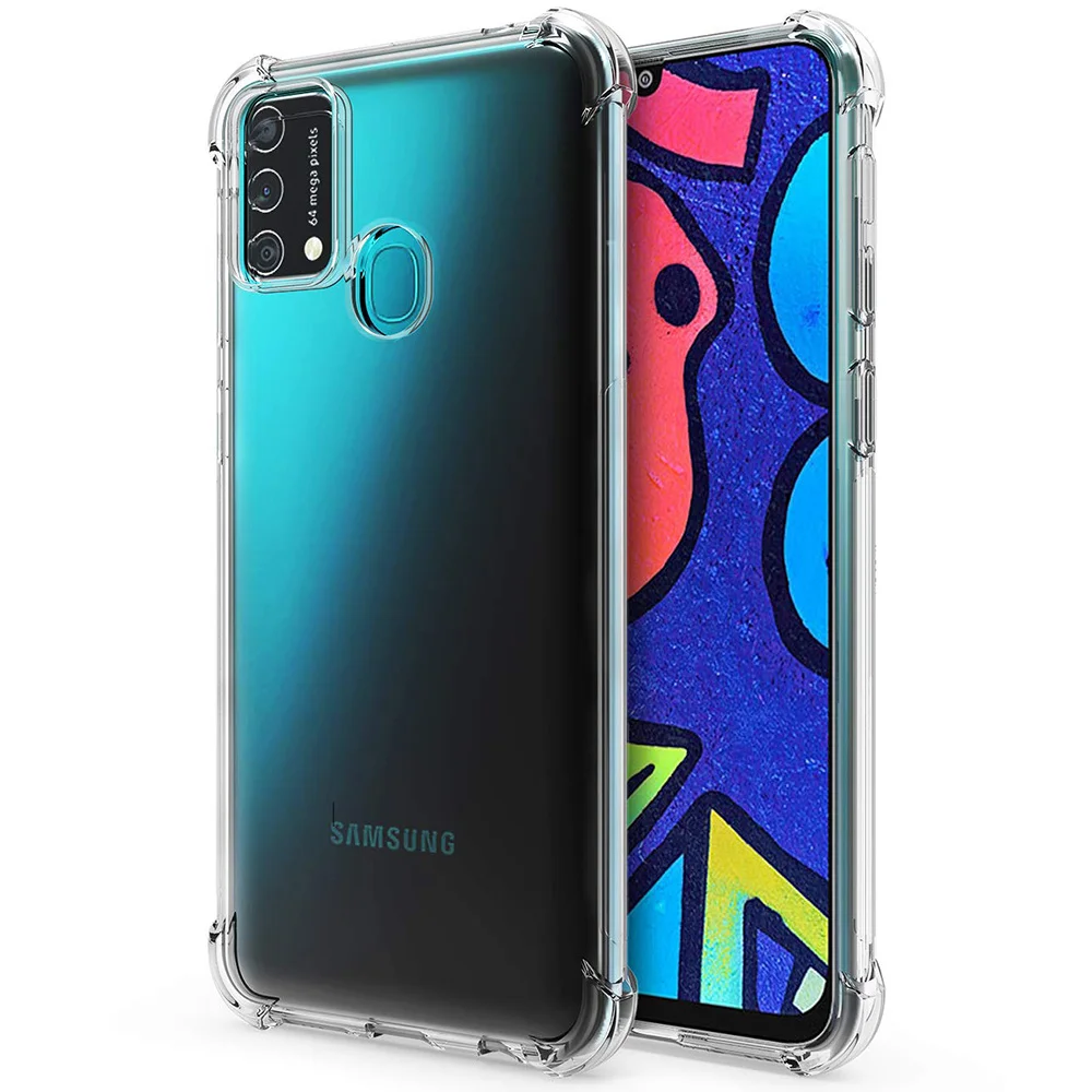 

F41 Shockproof Silicone Phone Case For Samsung Galaxy F41 lens Protection Case on for Samsung Galaxy F41 case Back Cover