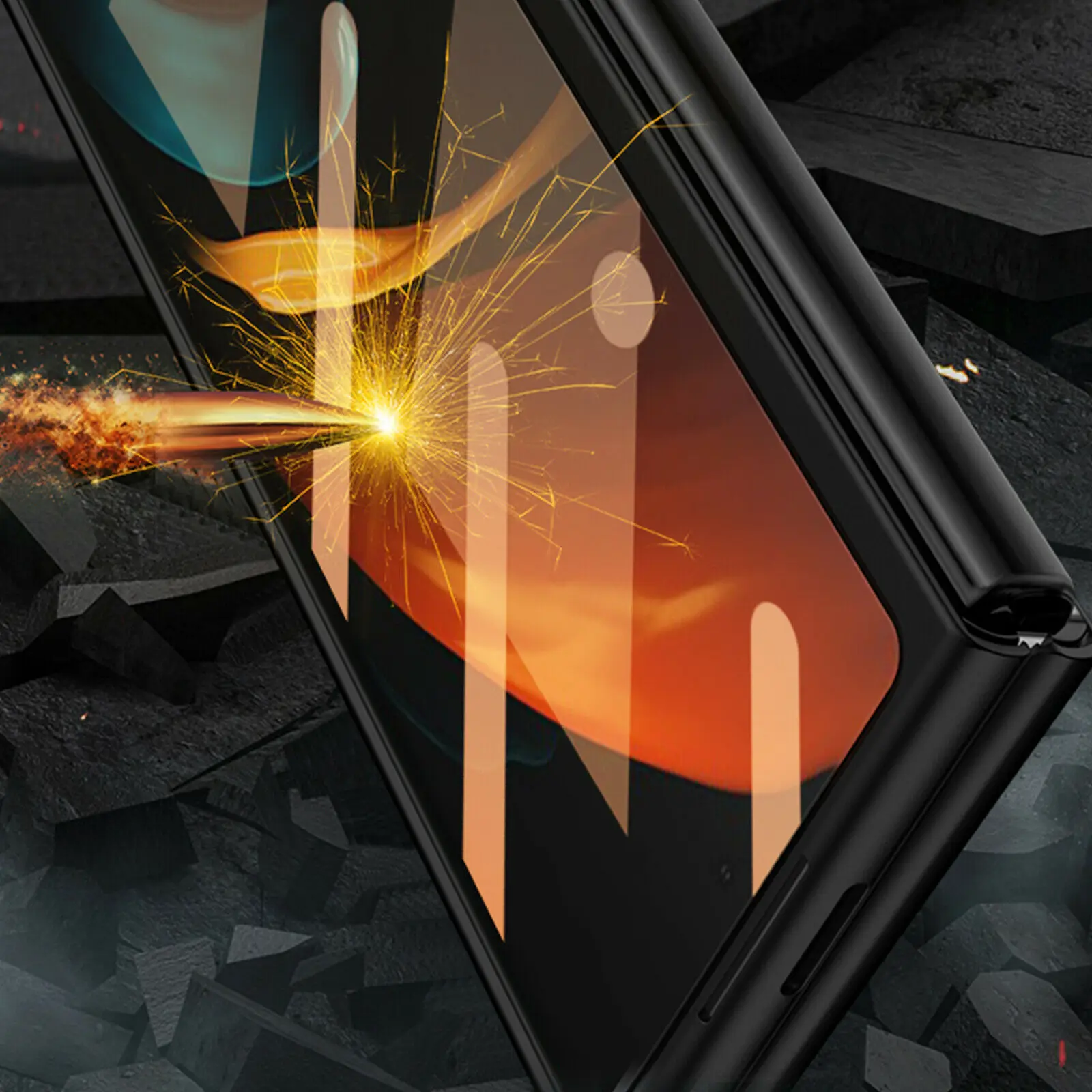 Противоударная пленка из закаленного стекла для Samsung Galaxy Z Fold 2 | Мобильные