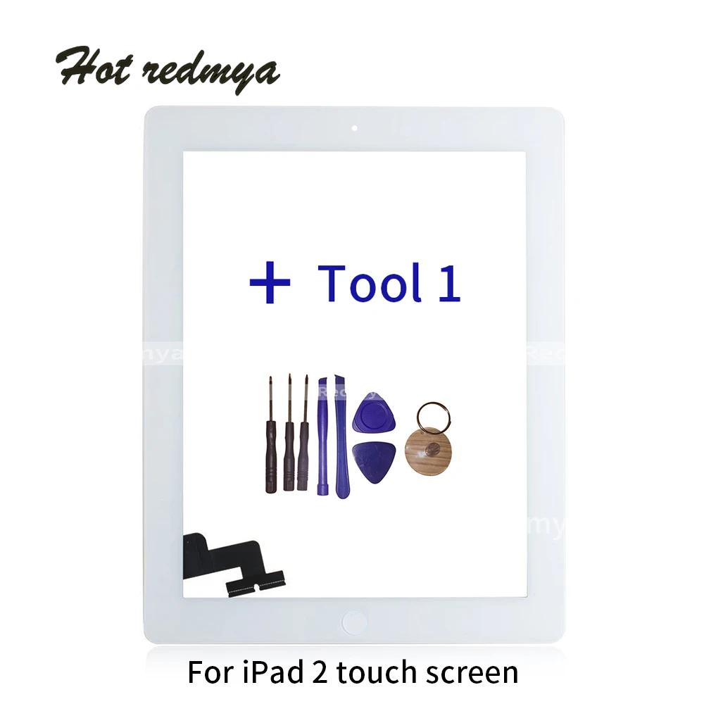 Pantalla 9," сенсорный экран дигитайзер Передняя сенсорная панель стекло для iPad 2 A1395 A1396 A1397 экран Стекло Запасная часть+ инструмент