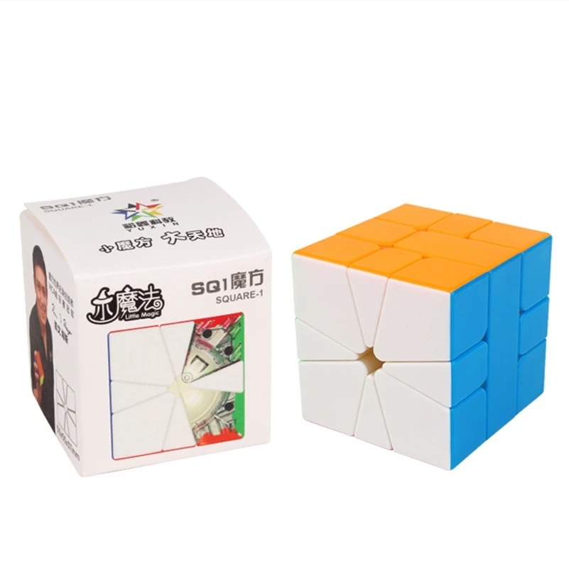 Быстрая доставка Yuxin little magic sq 1 square one кубик рубика Магнитный магический куб