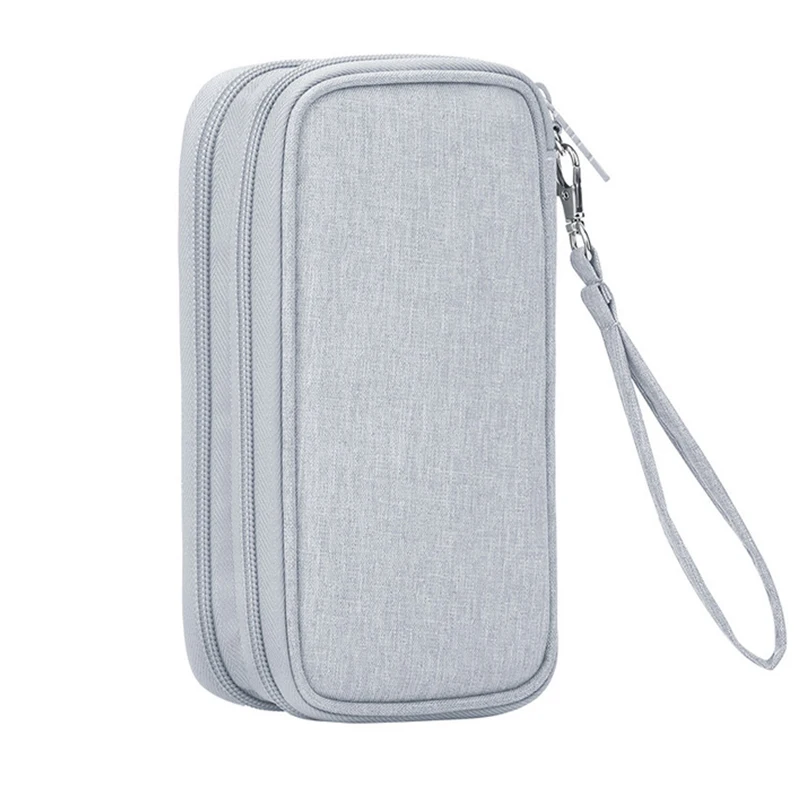 

1PC Multi-function Travel Cable Bag Digital Storage Bag Mobile Power Earphone Wire U Disk Data Cable Storage Bag
