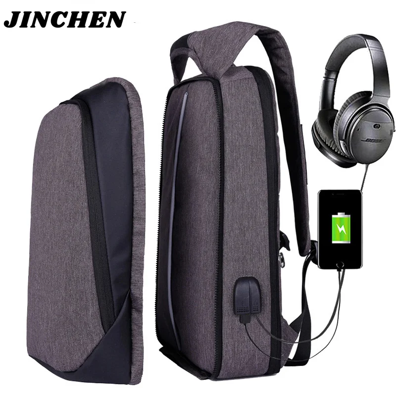 Повседневный Оксфордский 17-дюймовый рюкзак для ноутбука водонепроницаемый с