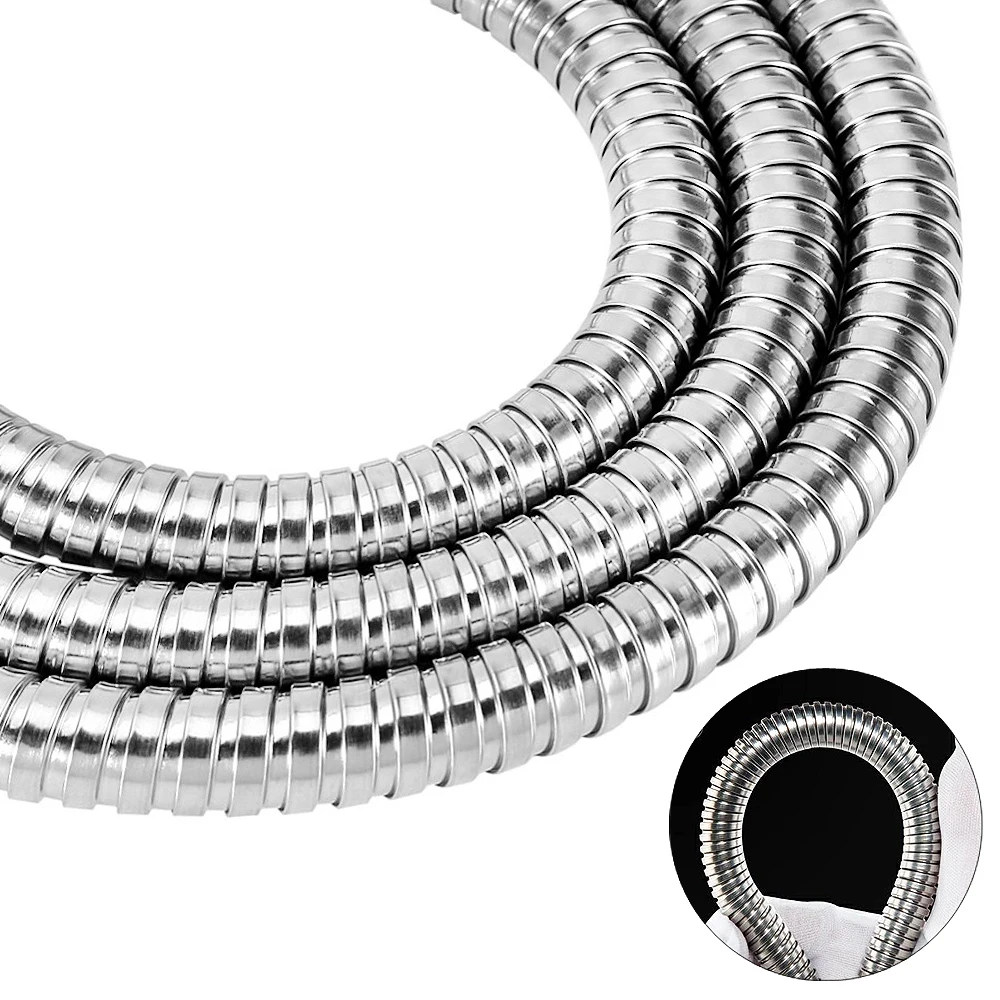 Шланг для душа 1 5/2 м Нержавеющая сталь Водостоки Шланги Гибкие Ванная комната