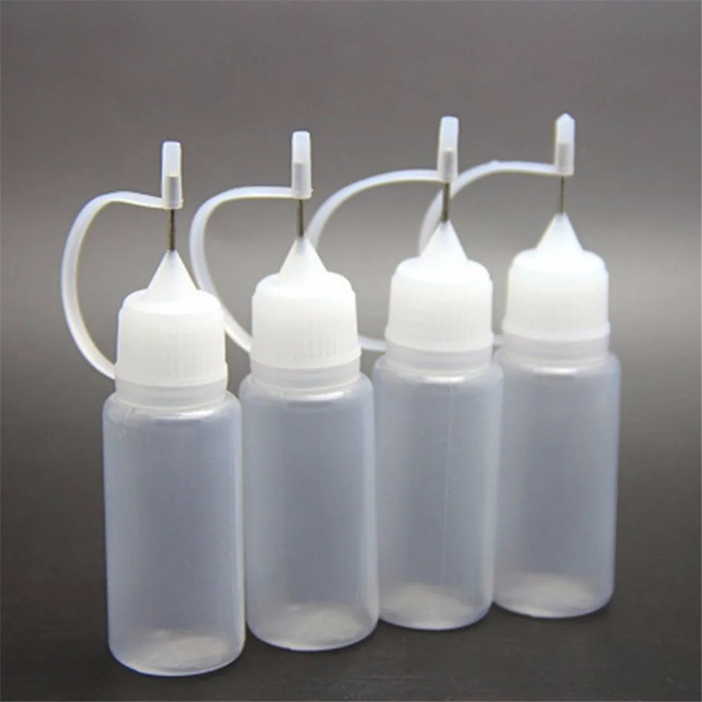 Пустая пластиковая бутылка капельница 10 шт. мл наконечник иглы выдавливаемая